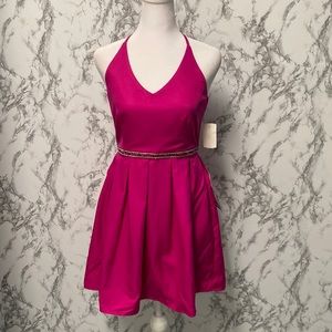 Crystal Doll Fuchsia Dress Size 3
